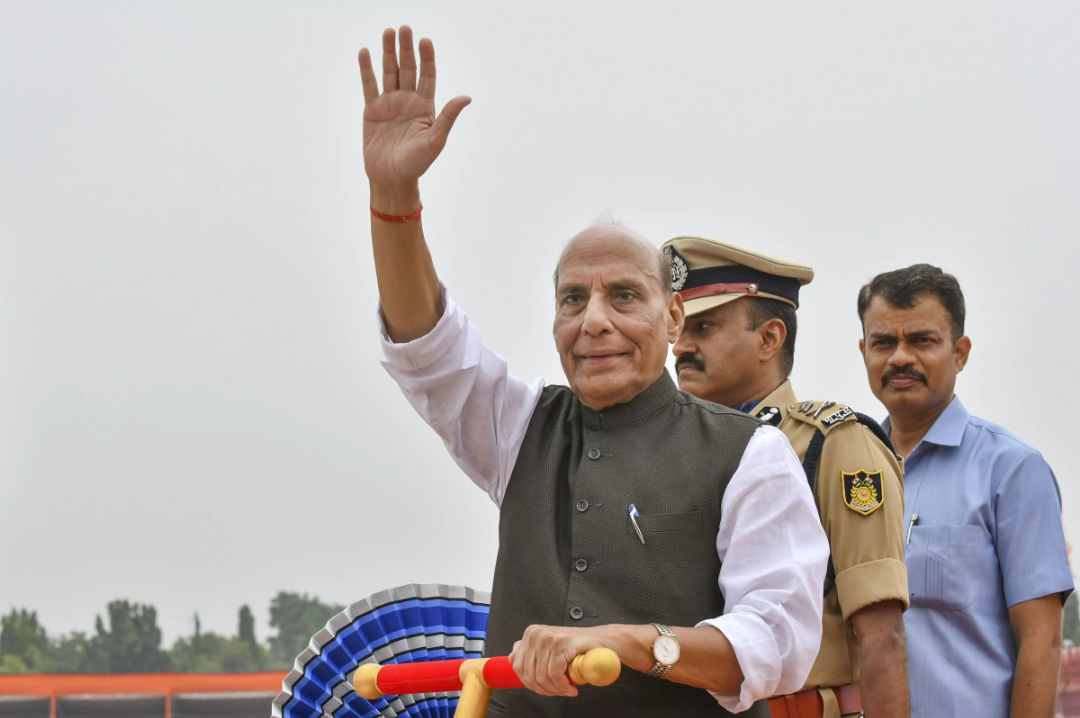 Defence Minister Rajnath Singh