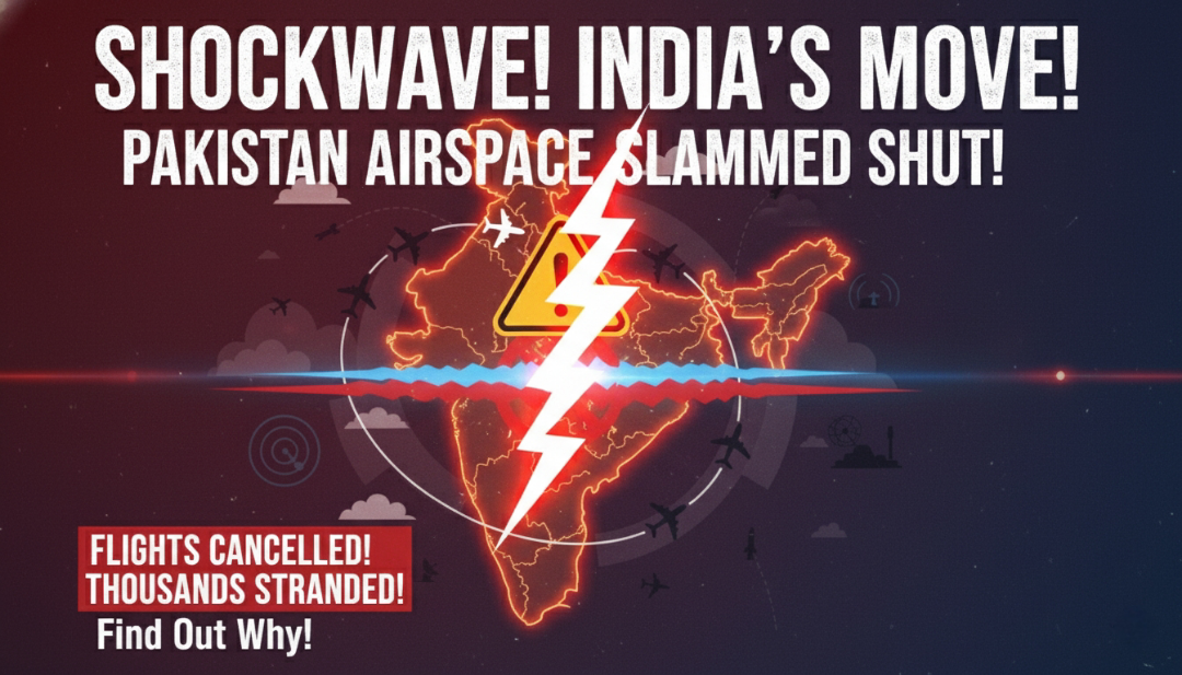 NOTAM Showdown : क्यों भारत-पाक सीमा पर एयरस्पेस हुआ बंद और क्या है अगला पड़ाव?