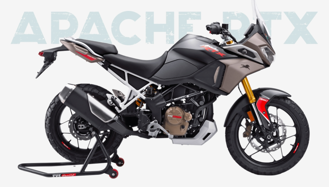 TVS Apache RTX 300 लॉन्च : ₹1.99 लाख में जबरदस्त एडवेंचर बाइक, मिलेंगे 4 राइडिंग मोड्स और 35.5 HP की ताकत