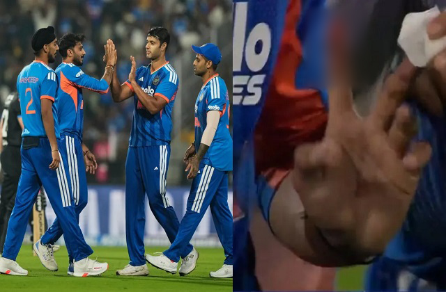 IND vs NZ 1st T20 : अक्षर पटेल की उंगली से बहा खून, बीच ओवर में छोड़ना पड़ा मैदान; टीम इंडिया की बढ़ी चिंता