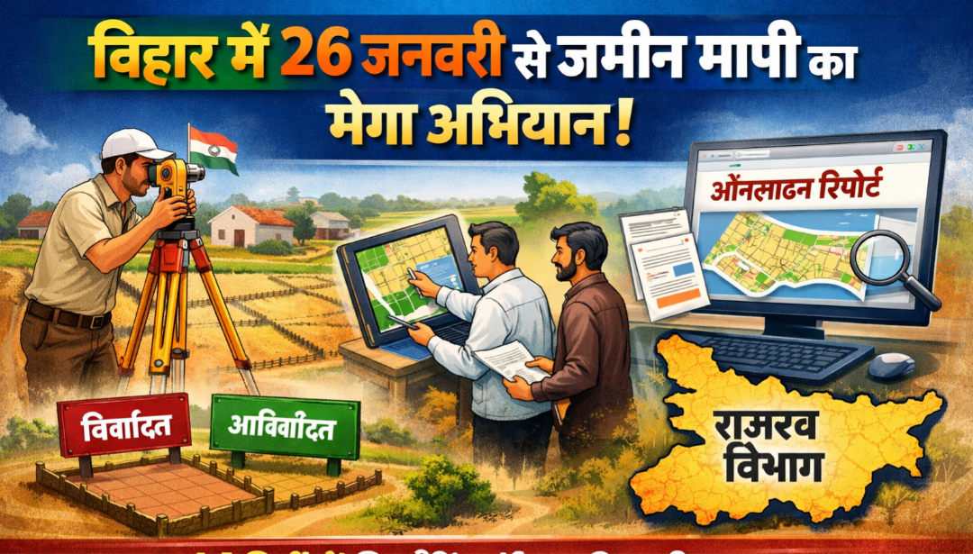 जमीन मापी