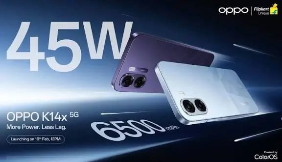 Oppo K14x 5g details 