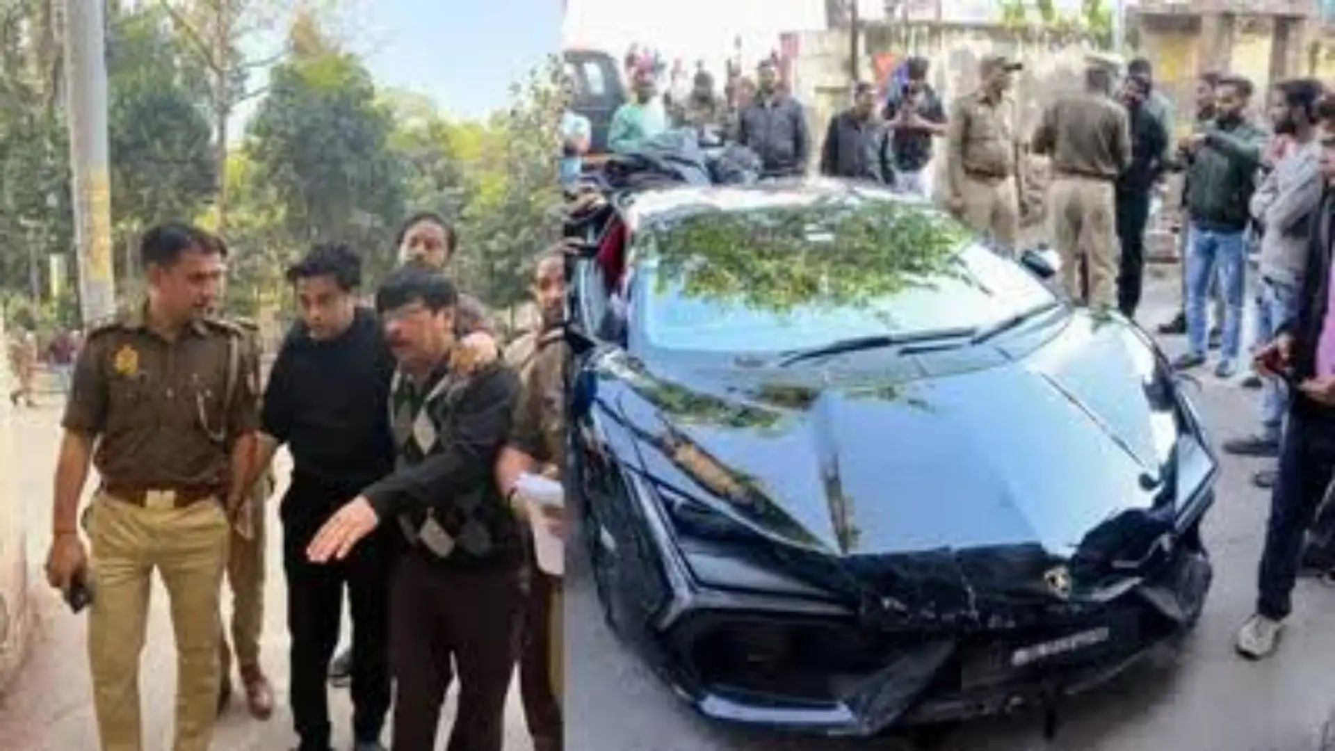 Kanpur Lamborghini Incident - Shivam Mishra Arrested 