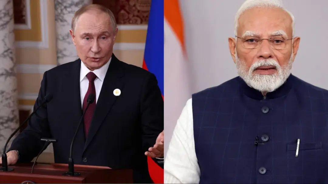 Russian president and Indian President 