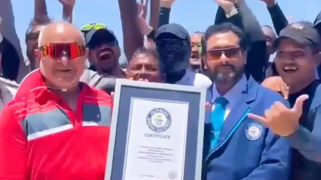 Andaman Indian Flag World Record