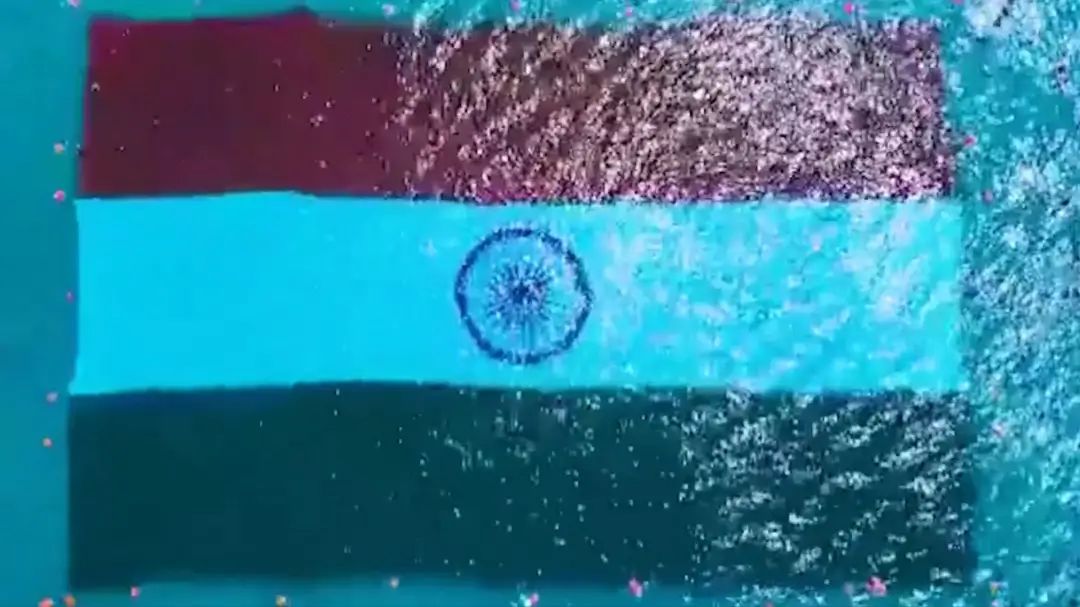 Andaman Indian Flag World Record