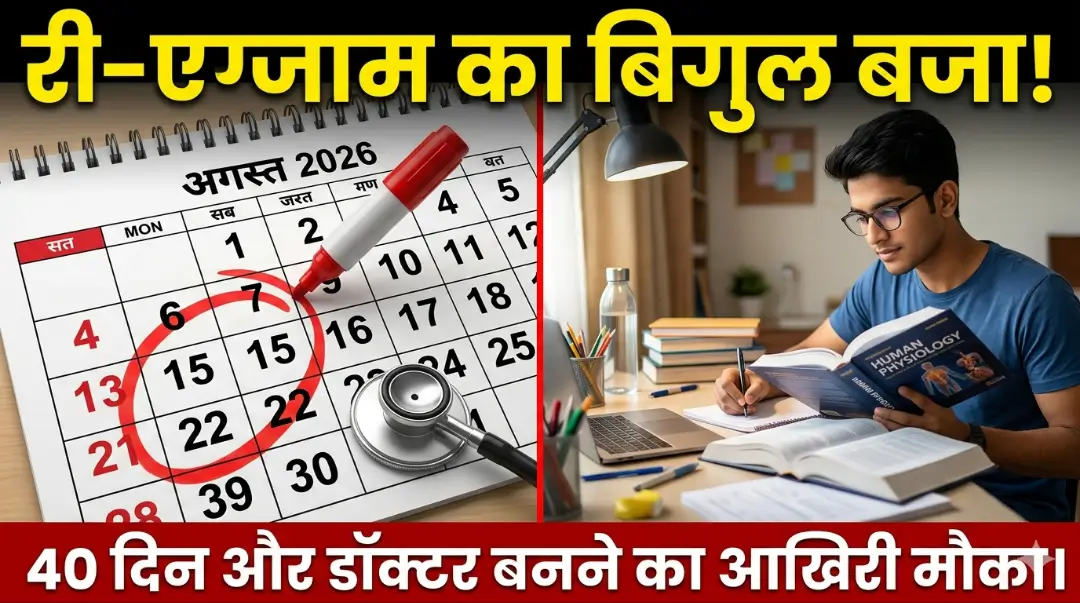 NEET Re-Exam 2026 Date And Strategy