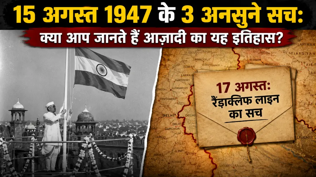 Unknown facts of 15 August 1947 Independence Day: लाल किले पर 15 नहीं 16 अगस्त को फहराया था तिरंगा, जानें किताबों में दबे बड़े रहस्य